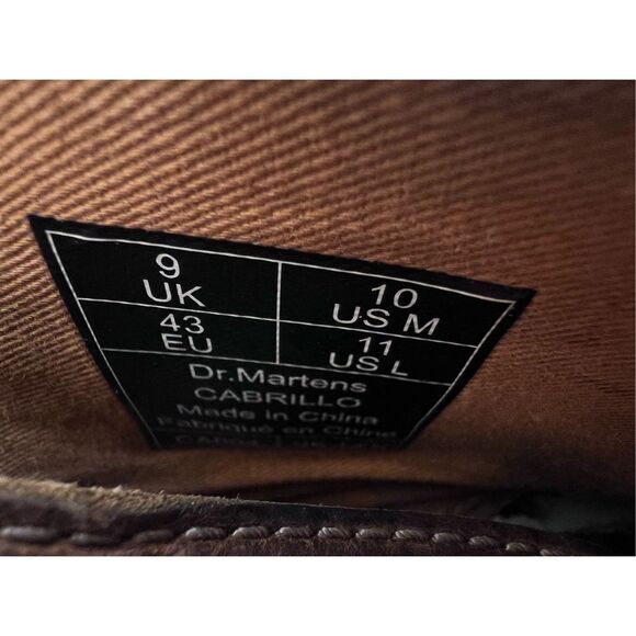 Dr.‎ Martens Cabrillo brown Crazy Horse leather desert boots 10M main image 4